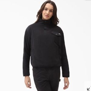 Dickies Women’s Pullover Fleece - NWT Black - S